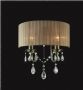 Madmoiselle Soft Bronze Shaded Crystal Chandelier